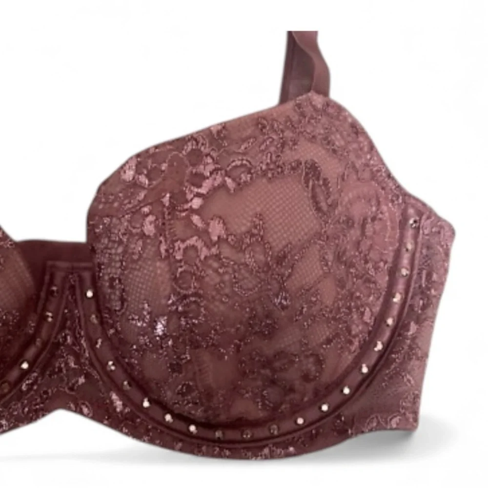 💐Victoria’s Secret Very Sexy Lined Balconette Underwire Bra in Rose Size 32B